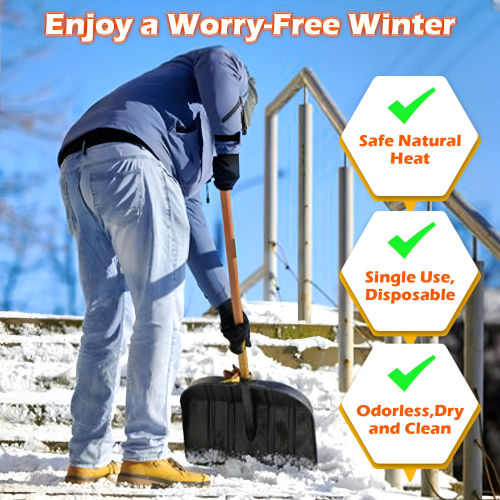 Instant Warmth | Hand Warmers with Carbon Fiber for Quick Heat Relief | Portable Heat Packs for Outdoor Activities 2