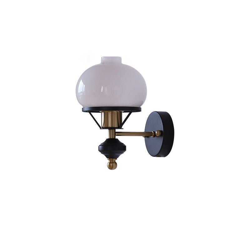 LumièreClassique | Elegant French Wall Sconce Lighting with Glass Shade 2