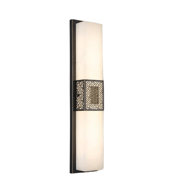 MarbleGlow | Luxurious Elegant Brass and Marble Wall Light Fixture 1
