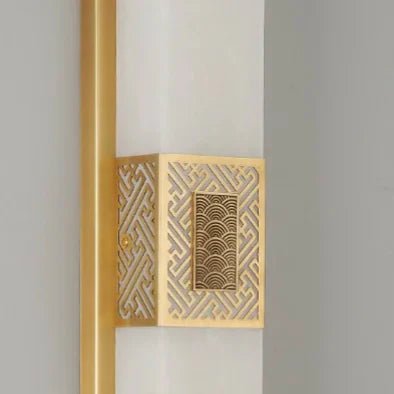 MarbleGlow | Luxurious Elegant Brass and Marble Wall Light Fixture 2