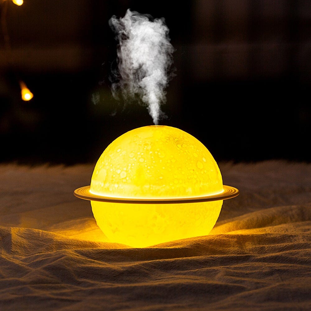 Moon Diffuser | Cool Mist Humidifier with Color-Changing LED Light | Aromatherapy for Relaxation and Sleep 1
