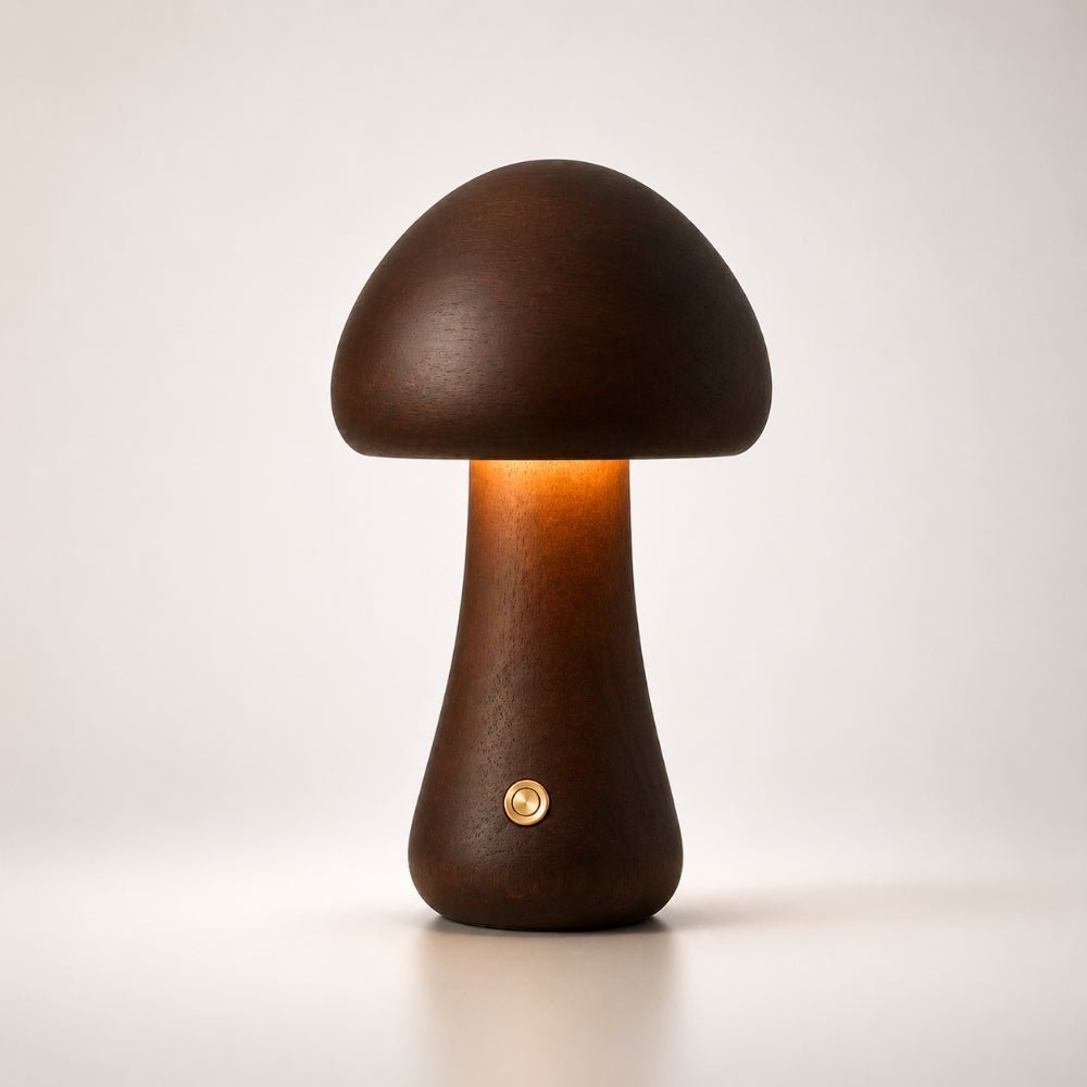 MushroomGlow | Eco-Friendly Portable Cordless Bedside Table Lamp 4