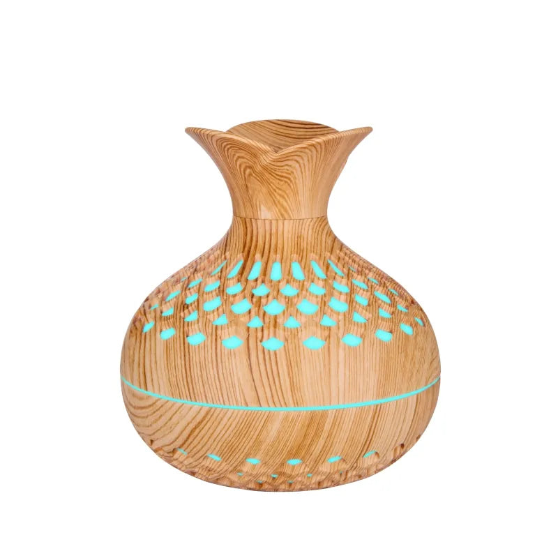 Natural Essence | Cool Mist Humidifier with Gradient Lighting | Quiet Operation for Relaxation 0