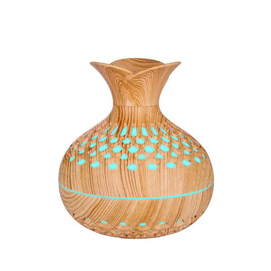 Natural Essence | Cool Mist Humidifier with Gradient Lighting | Quiet Operation for Relaxation 0