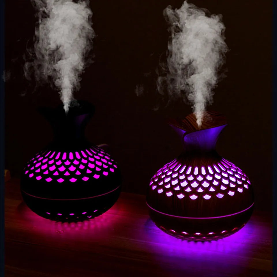 Natural Essence | Cool Mist Humidifier with Gradient Lighting | Quiet Operation for Relaxation 3