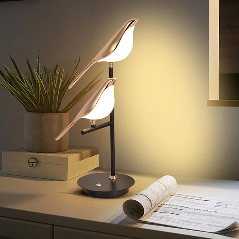 Nordic LED Wall Sconce with Unique Bird Design | Elegant Wall Light for Cozy Ambience 1
