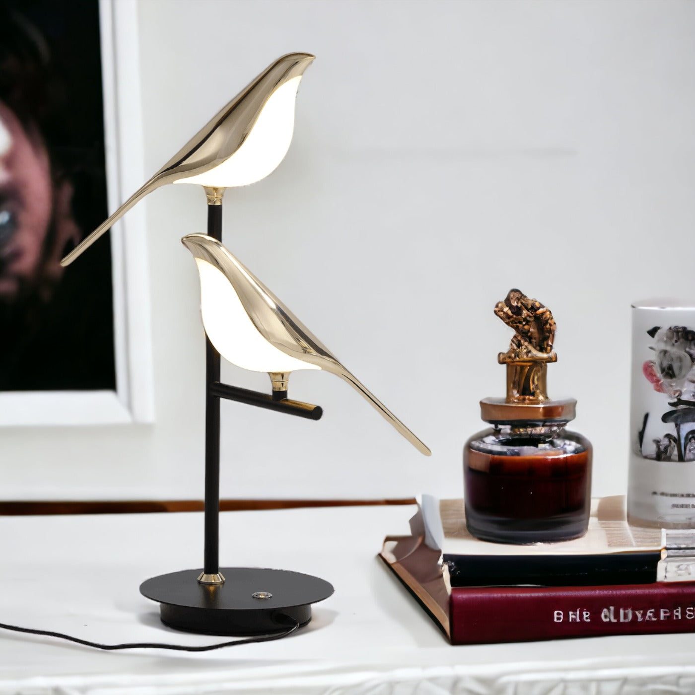 Nordic LED Wall Sconce with Unique Bird Design | Elegant Wall Light for Cozy Ambience 4
