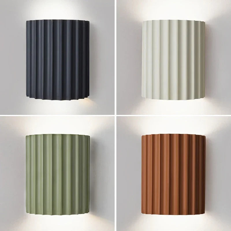 Nordic Modern | Wall Sconce Lighting with Sculptural Design & Ambient Glow | Stylish Wall Lamp for Home Décor 1
