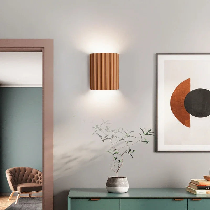 Nordic Modern | Wall Sconce Lighting with Sculptural Design & Ambient Glow | Stylish Wall Lamp for Home Décor 2