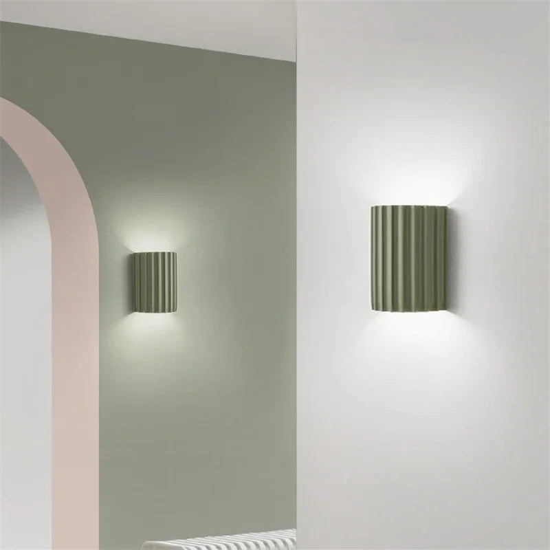 Nordic Modern | Wall Sconce Lighting with Sculptural Design & Ambient Glow | Stylish Wall Lamp for Home Décor 4