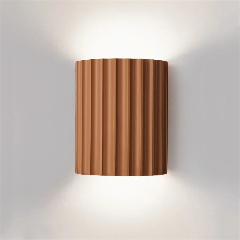 Nordic Modern | Wall Sconce Lighting with Sculptural Design & Ambient Glow | Stylish Wall Lamp for Home Décor 8