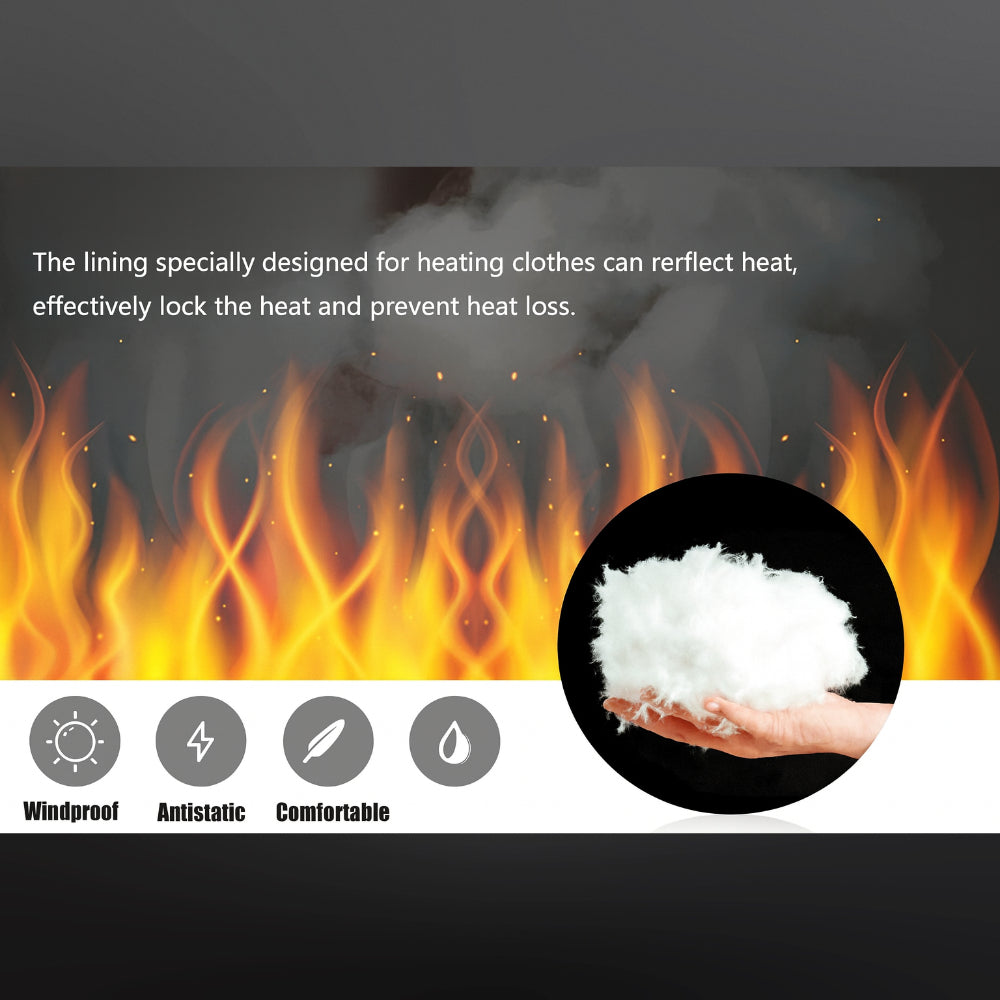 Outdoor Warming Layer | Heated Jacket with 10-Hour Heat & 3 Settings | Lightweight Design for Ultimate Comfort 2