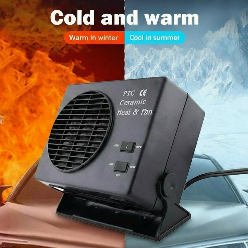Portable 12 Volt Automotive Heater with Ceramic Technology | Efficient Heating Solution for Winter 1