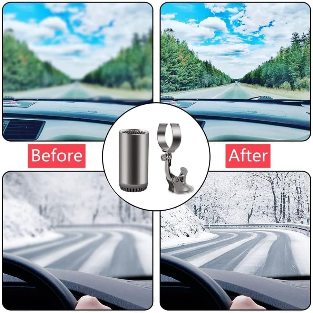 Portable Auto Heater | 12 Volt DC Heater with Adjustable Head | Fast Windshield Defroster for Winter Comfort 5