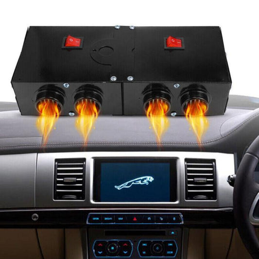Portable Auto Heater | 500W 12 Volt DC Heater with Quick Heating & Safety Features for Winter Comfort 0