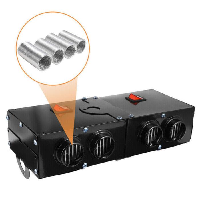 Portable Auto Heater | 500W 12 Volt DC Heater with Quick Heating & Safety Features for Winter Comfort 1