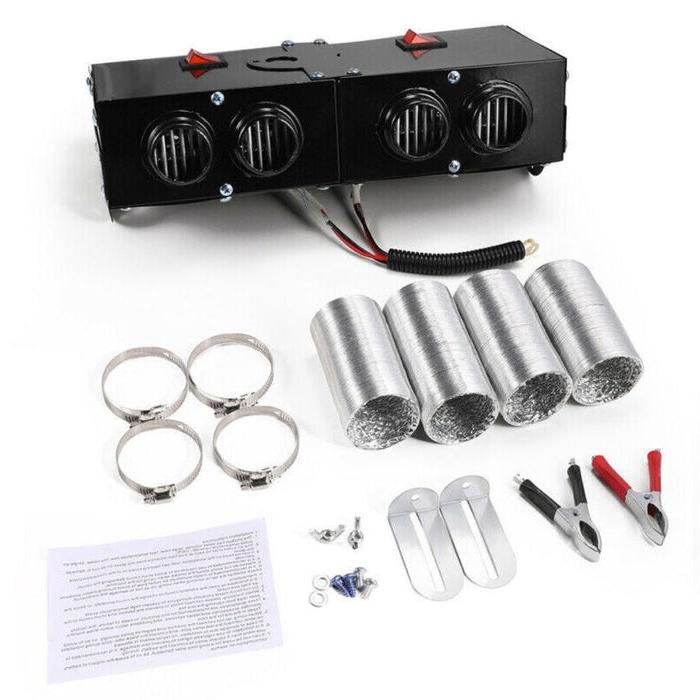 Portable Auto Heater | 500W 12 Volt DC Heater with Quick Heating & Safety Features for Winter Comfort 3