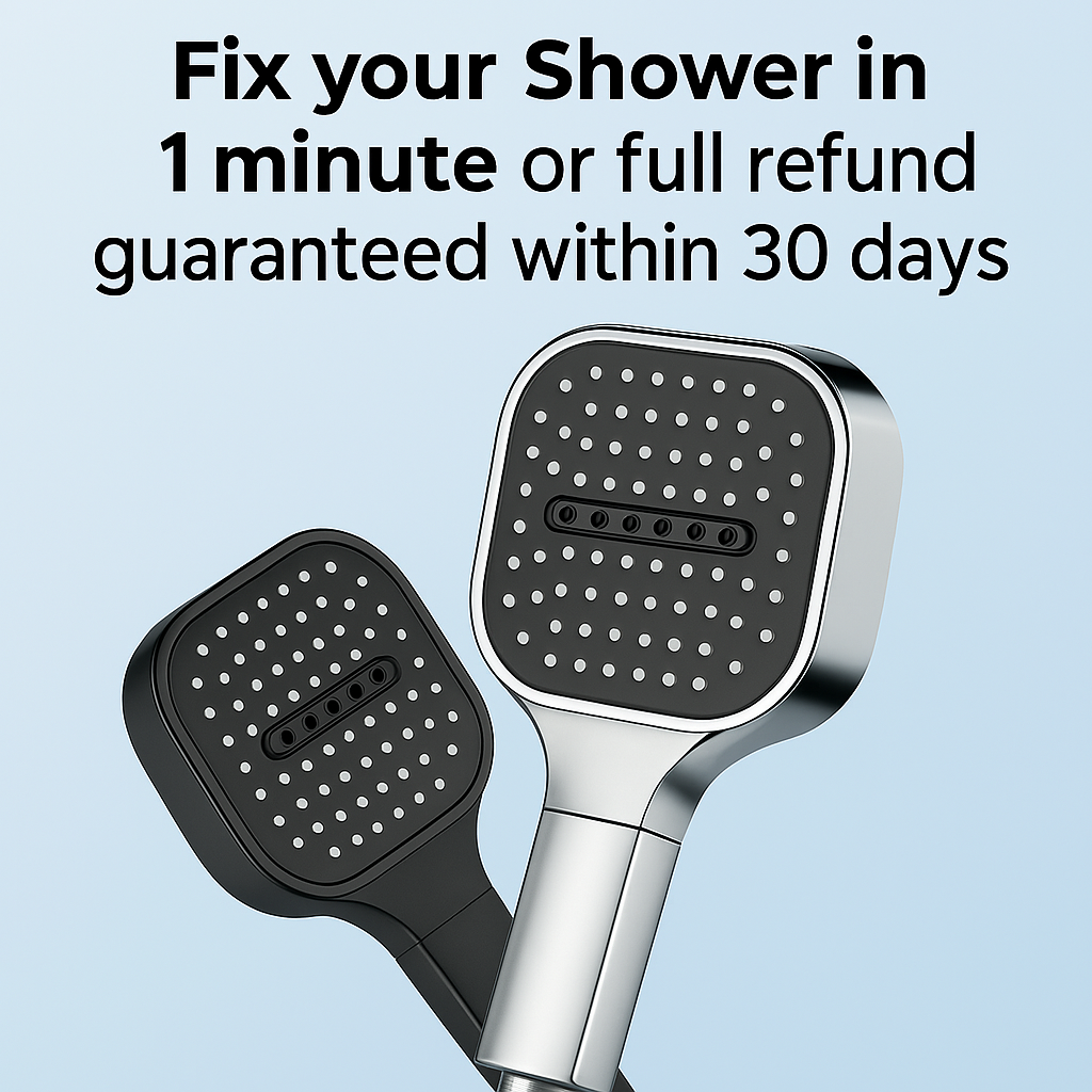 Premium | High Pressure Shower Head with Turbo Boost Technology | Filtered for Healthier Skin and Hair 7