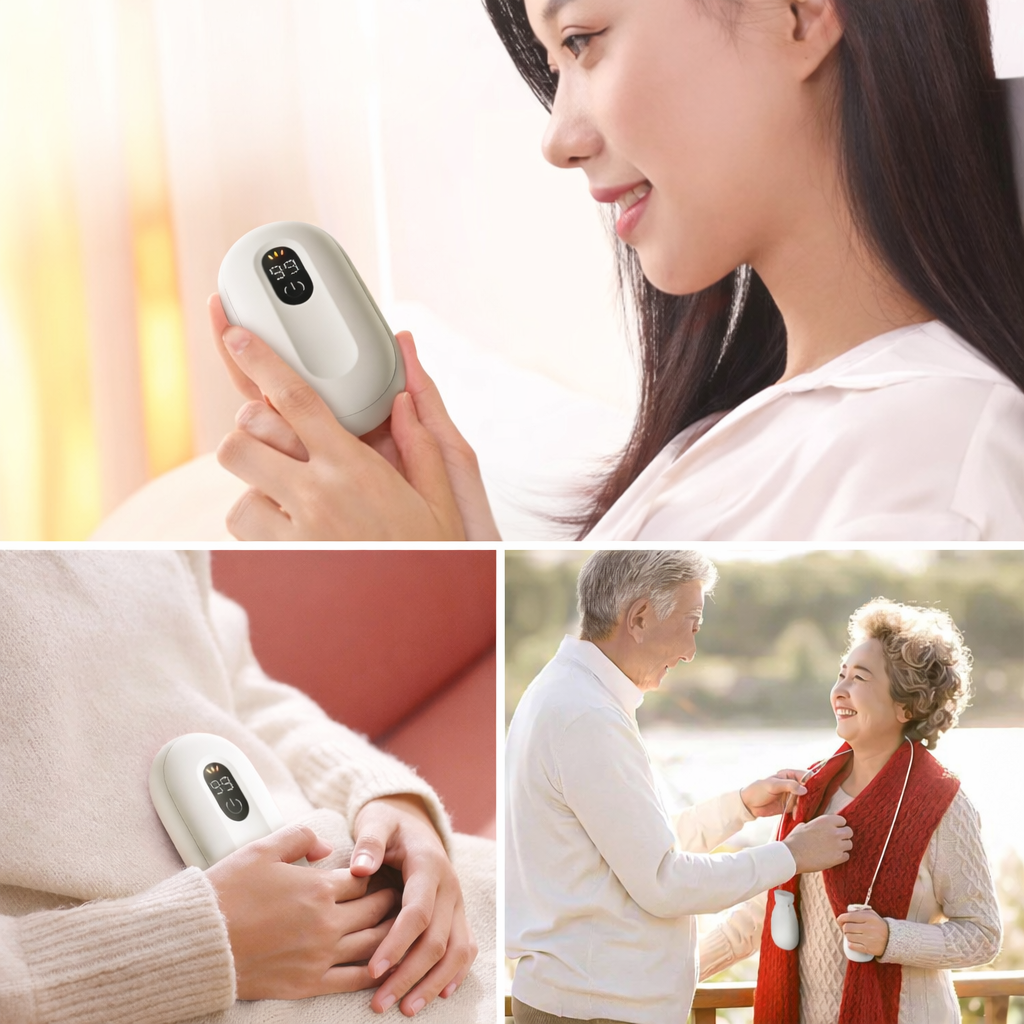 Rechargeable Hand Warmers | Magnetic 2-in-1 Pocket Warmers with 4 Heat Levels | Portable Reusable Comfort for Cold Weather 2
