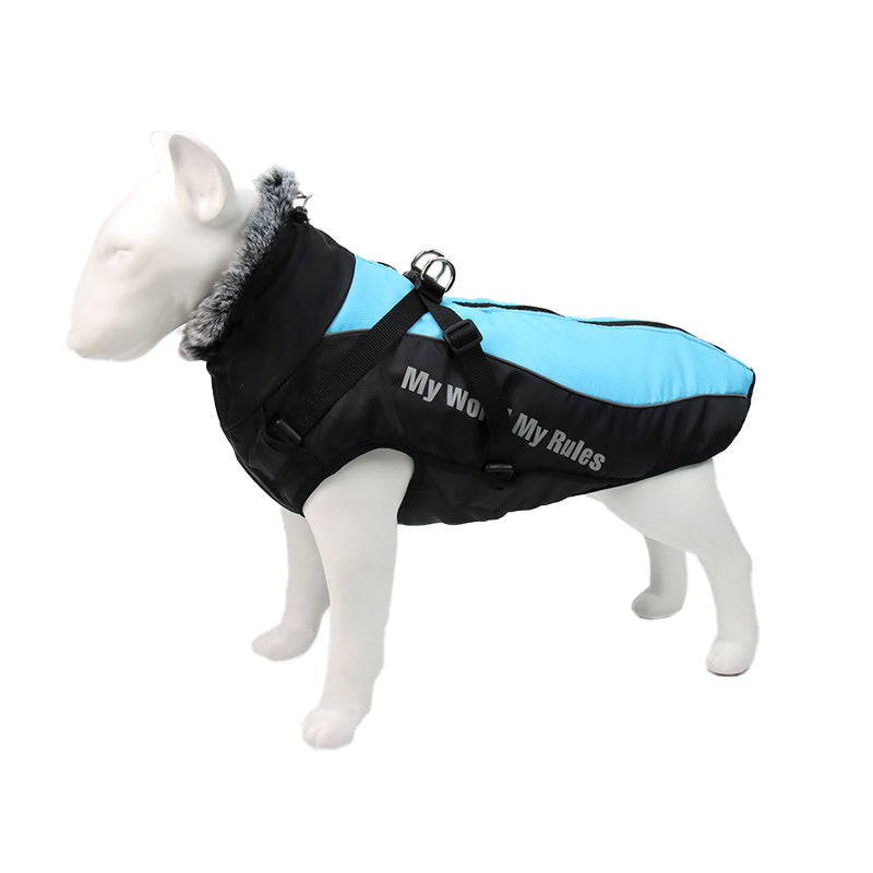 Reflective Dog Jacket | Waterproof Dog Coat with Built-in Harness | Enhanced Safety for Outdoor Adventures 10