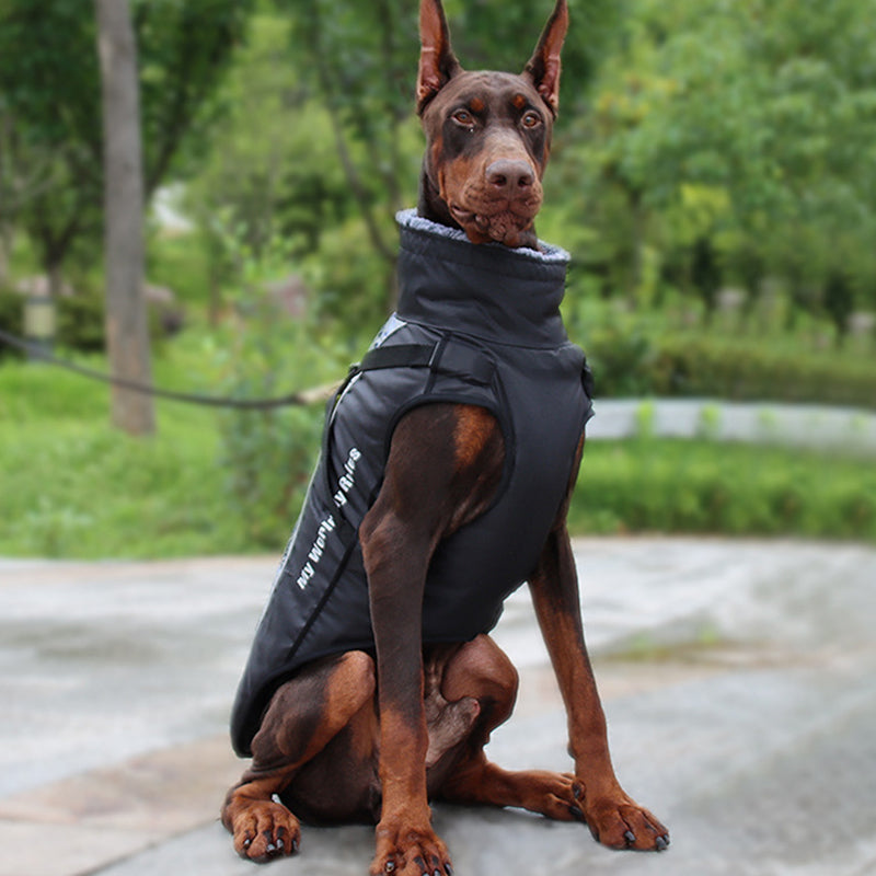 Reflective Dog Jacket | Waterproof Dog Coat with Built-in Harness | Enhanced Safety for Outdoor Adventures 5