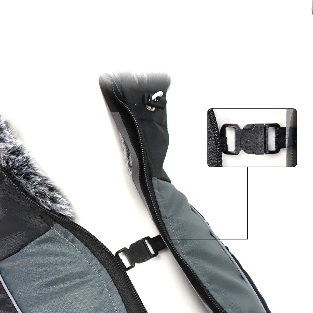 Reflective Dog Jacket | Waterproof Dog Coat with Built-in Harness | Enhanced Safety for Outdoor Adventures 6