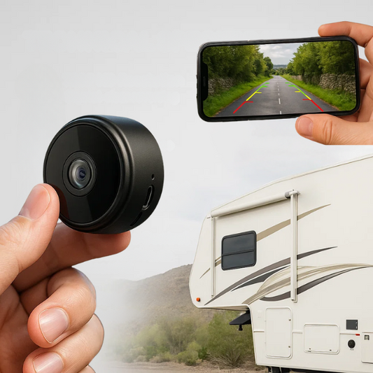 Reliable Wireless Backup Camera for RVs & Trucks with Night Vision | High-Definition Clarity for Safe Reversing 0