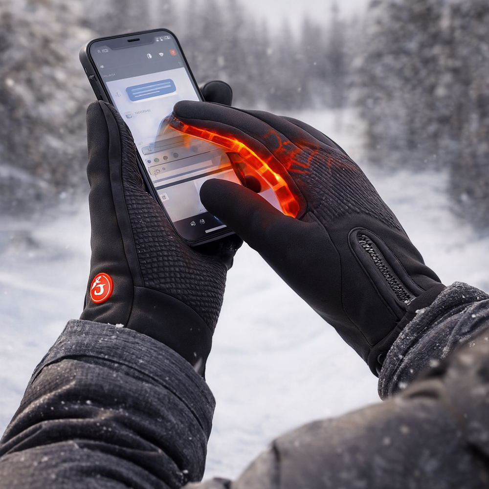 Thermal Warming Gloves | Heated Touchscreen Handwear with Adjustable Heat | Perfect for Outdoor Winter Activities 1