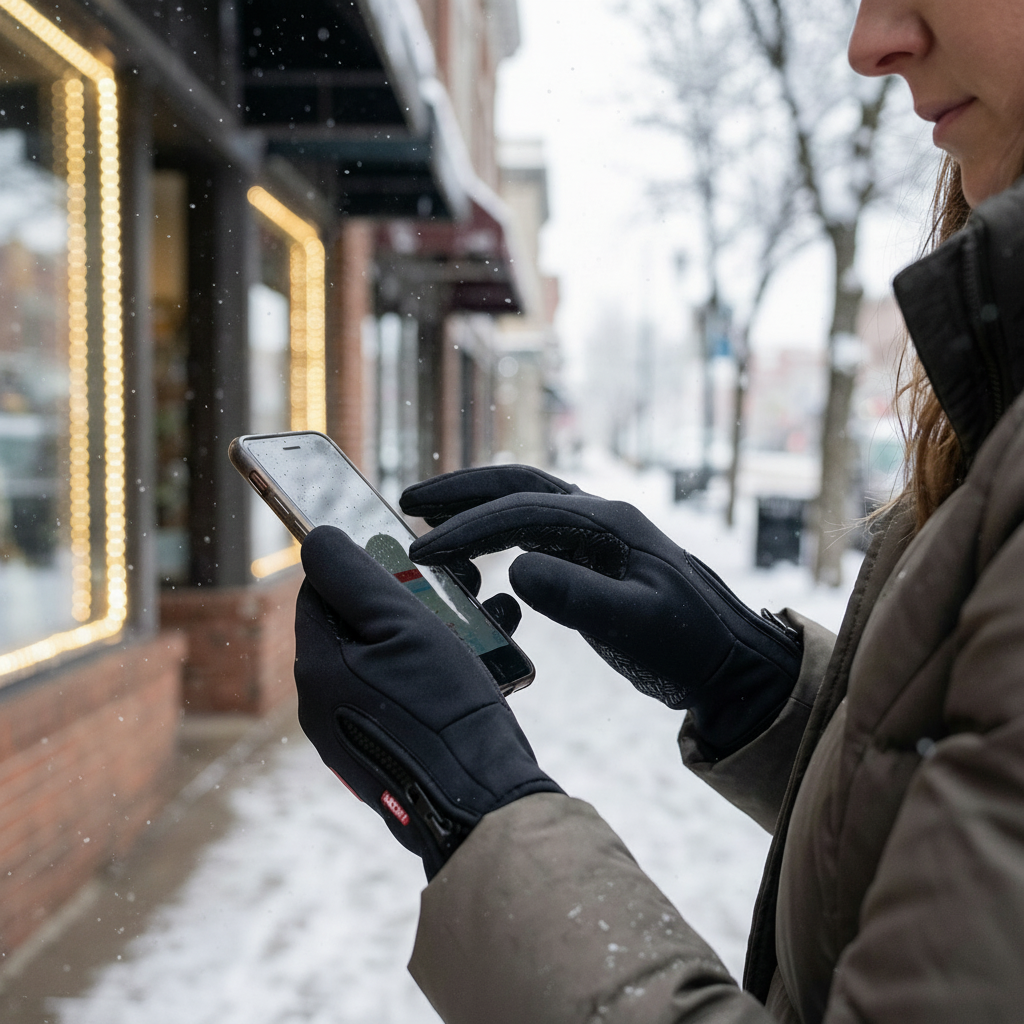 Thermal Winter Gloves | Touchscreen Design with Cold Weather Protection | Warm and Wind Resistant for Outdoor Activities 1