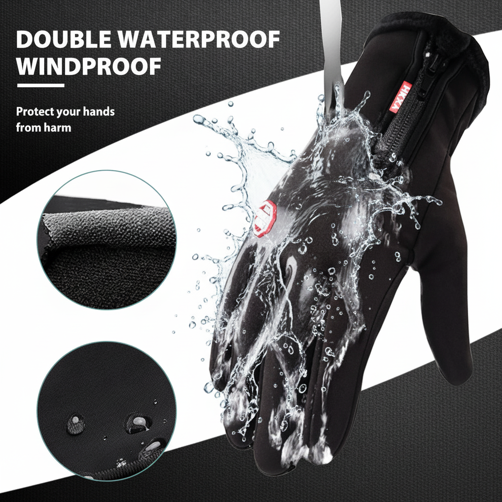 Thermal Winter Gloves | Touchscreen Full Finger Design with Windproof Protection for Ultimate Cold Weather Comfort 5