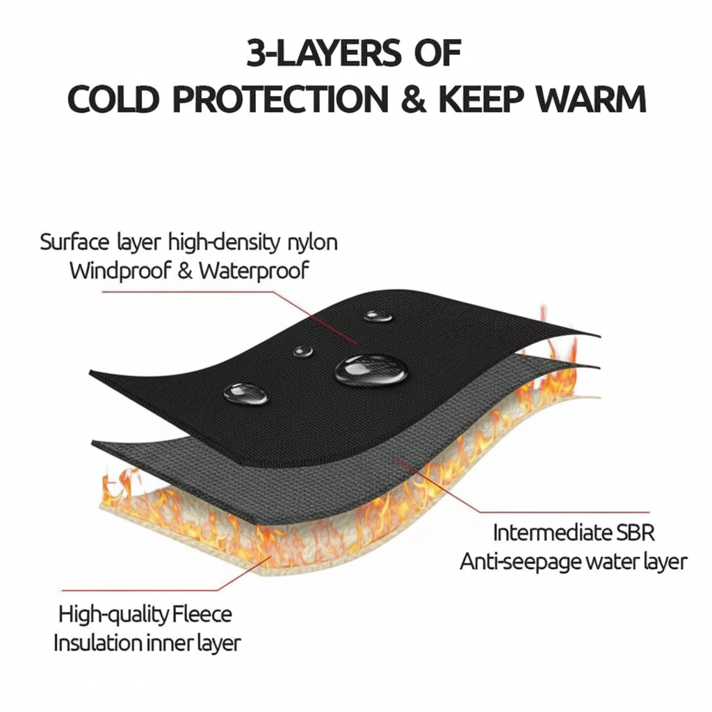 Thermal Winter Gloves | Touchscreen Full Finger Design with Windproof Protection for Ultimate Cold Weather Comfort 6