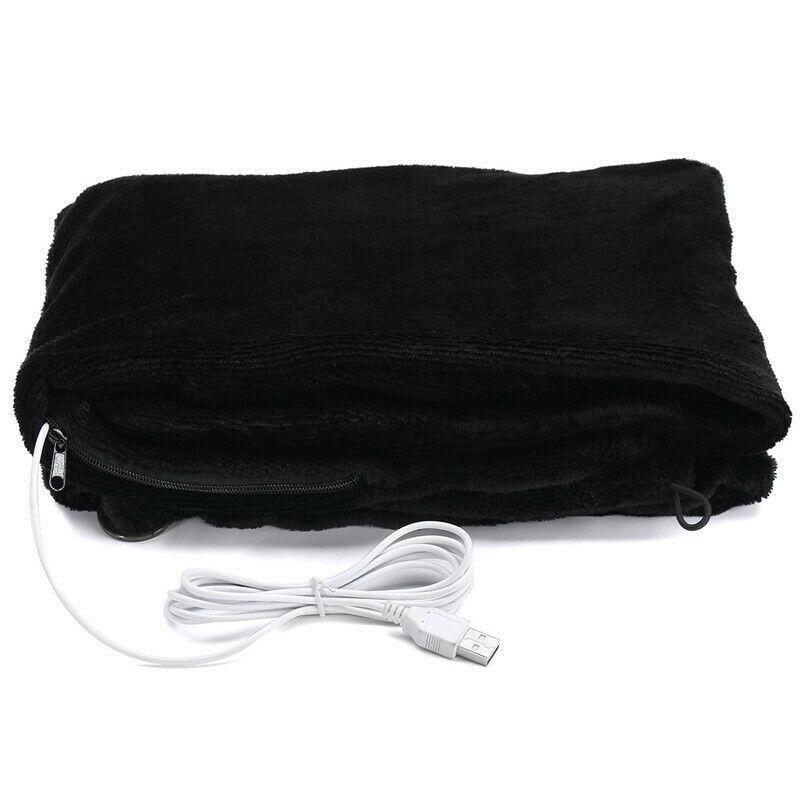 USB Heated Blanket | Electric Throw Blanket with Carbon Fiber for Cozy Comfort 0
