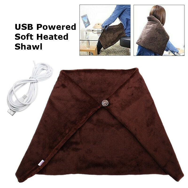 USB Heated Blanket | Electric Throw Blanket with Carbon Fiber for Cozy Comfort 3