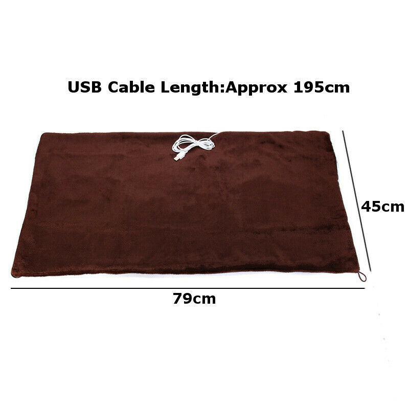 USB Heated Blanket | Electric Throw Blanket with Carbon Fiber for Cozy Comfort 7