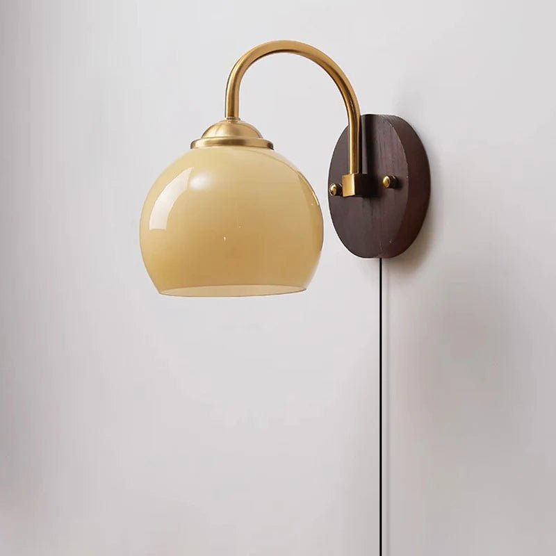Vintara | Elegant Mid-Century Ash Wood Wall Sconce Light Fixture 10