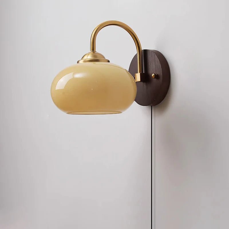 Vintara | Elegant Mid-Century Ash Wood Wall Sconce Light Fixture 13