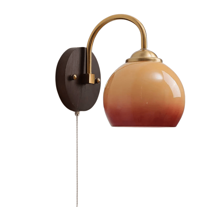 Vintara | Elegant Mid-Century Ash Wood Wall Sconce Light Fixture 2