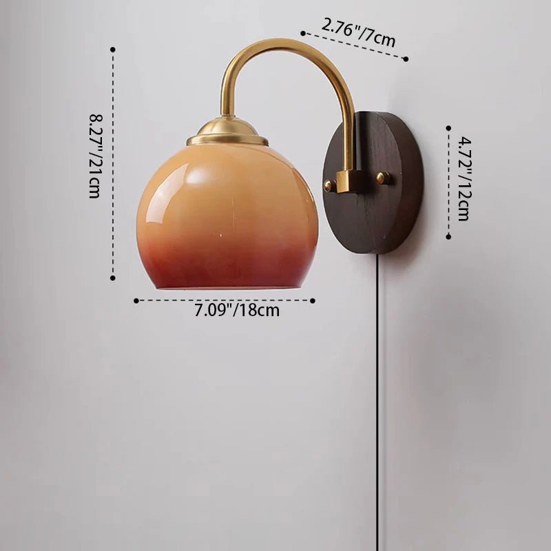 Vintara | Elegant Mid-Century Ash Wood Wall Sconce Light Fixture 5