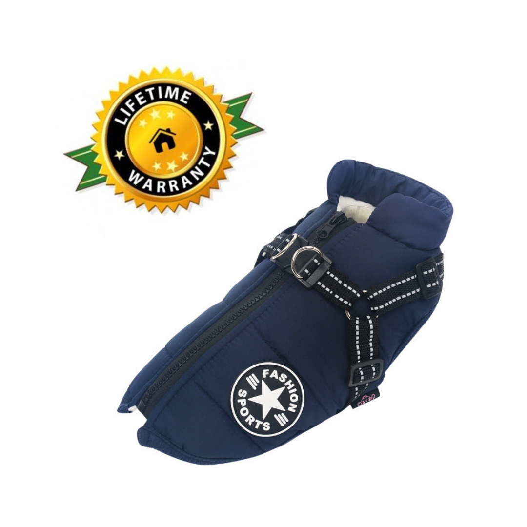 Winter Dog Jacket | Waterproof Dog Coat with Reflective Harness | Adjustable Fit for Comfort and Warmth 6