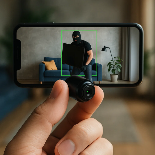 Wireless Security Camera | 1080P Mini Surveillance Camera with Night Vision | Discreet Monitoring for Enhanced Home Security 0