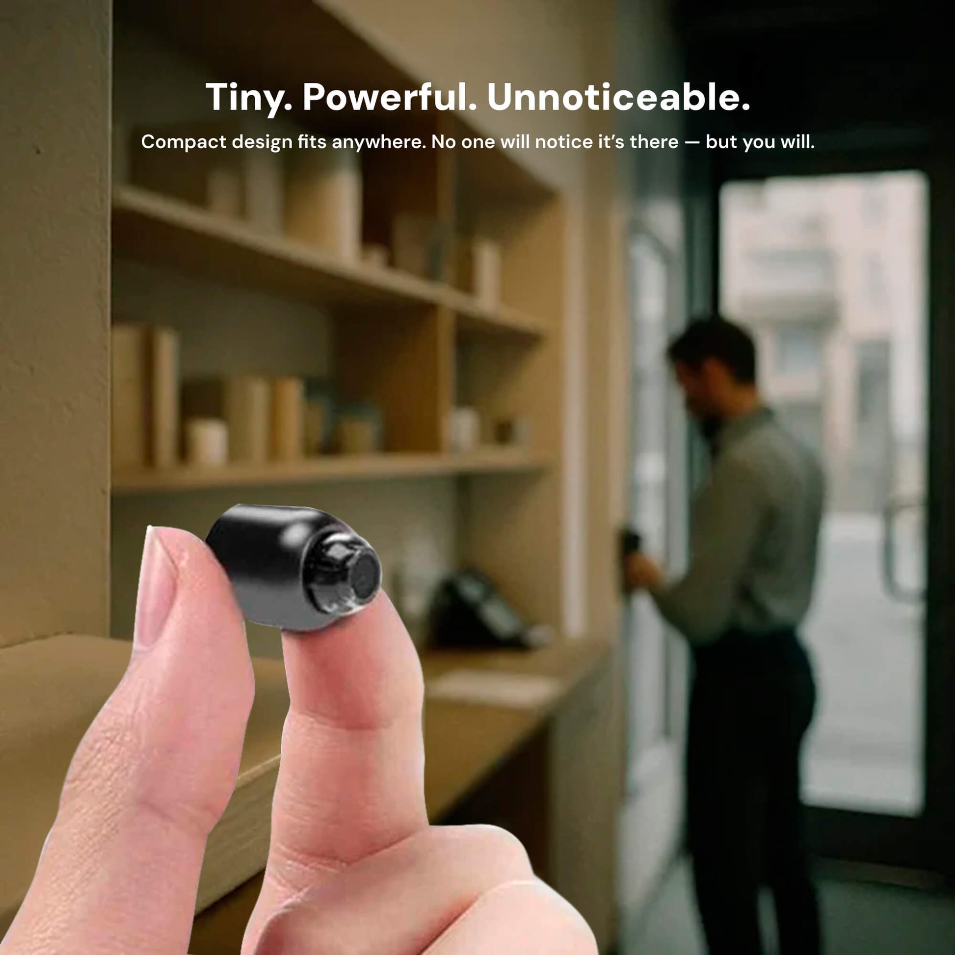 Wireless Security Camera | 1080P Mini Surveillance Camera with Night Vision | Discreet Monitoring for Enhanced Home Security 5