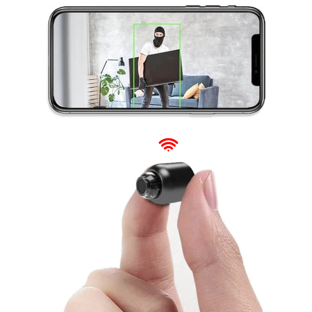 Wireless Security Camera | 1080P Mini Surveillance Camera with Night Vision | Discreet Monitoring for Enhanced Home Security 7